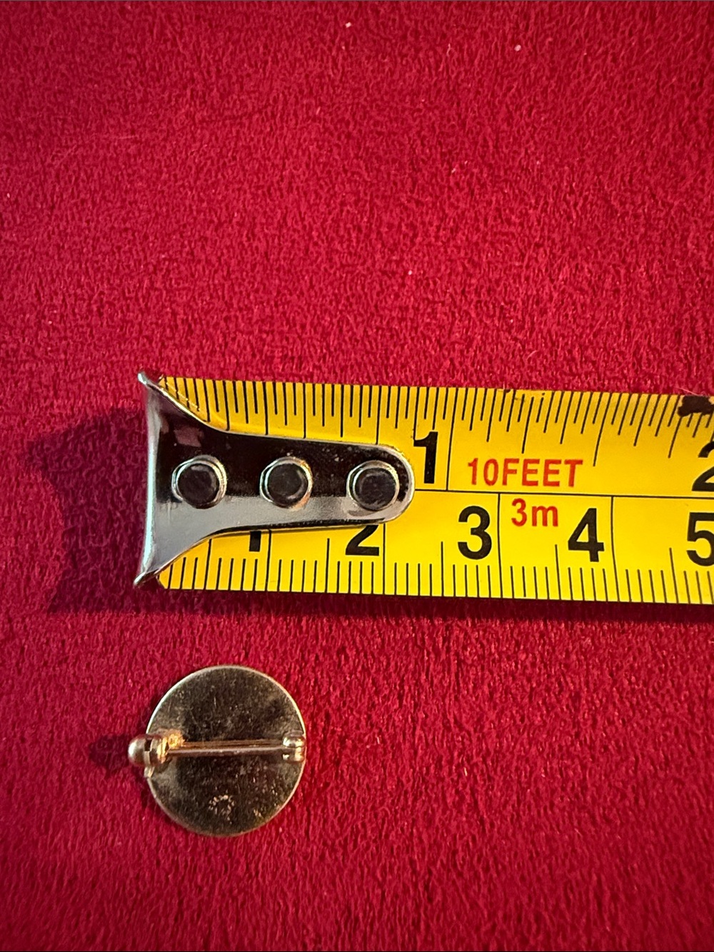 Vintage Hazeltine Corporation 14k stamped employee corporate service pin - Picture 4 of 4